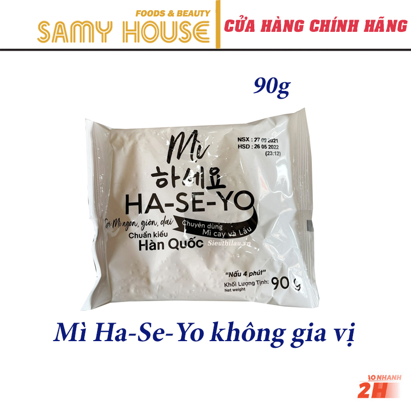 [Samy Food] Mì Hàn Haseyo 90g