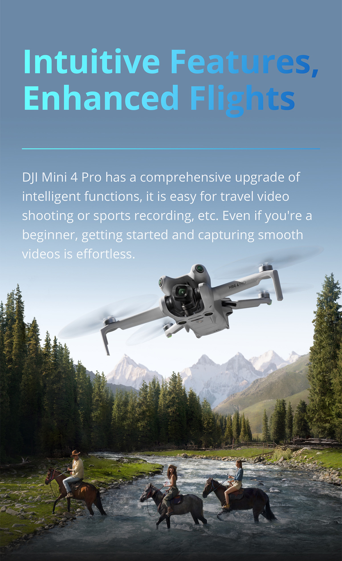 DJI Mini 4 Pro — дрон с камерой |