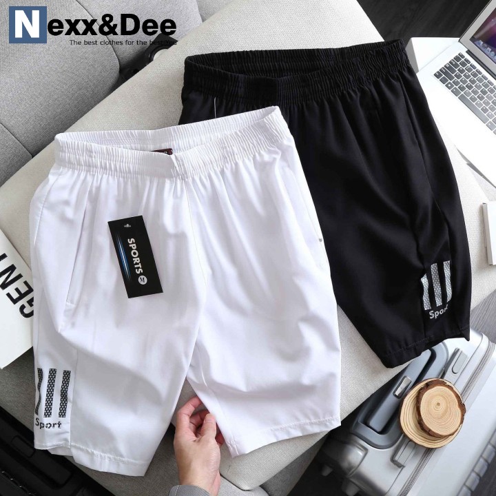 Quần short thể thao nam vải dù tập gym chạy bộ năng động QS01