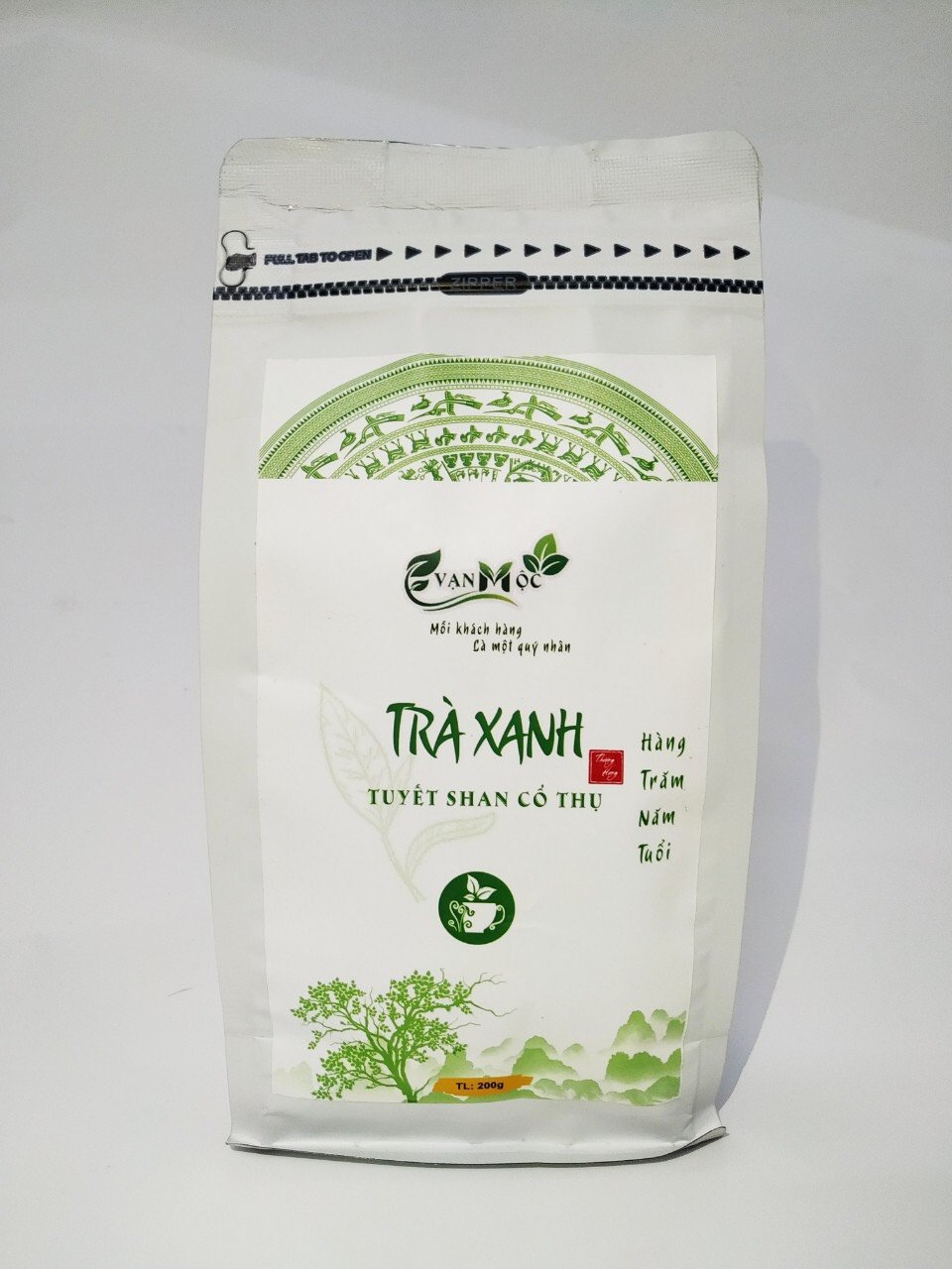 Trà xanh shan tuyết 200g - tuyết shan cổ thụ tây côn lĩnh