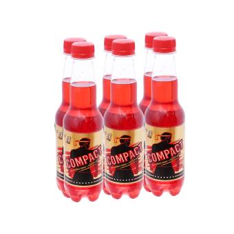 Lốc 6 Chai Nước Tăng Lực Compact Cherry Chai 330ml
