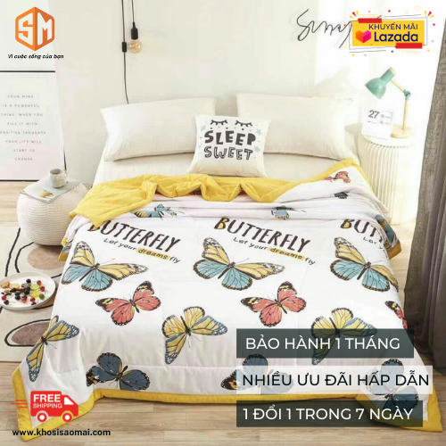 Chăn hè - vải đũi mát mẻ - chất lượng - home