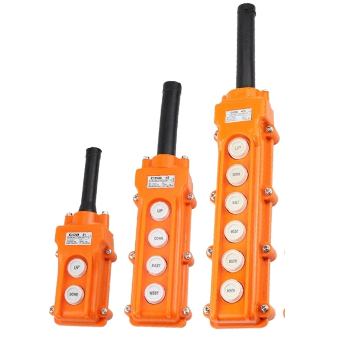 Remote COB61, COB62, COB63, COP-213 điều khiển cẩu trục, pả lăng điện nâng hạ gián tiếp và trực tiếp, kín nước và kín bụi