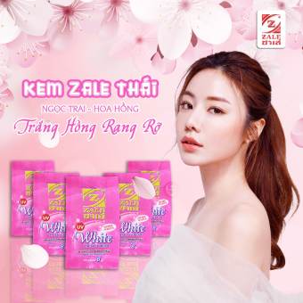 Kem dưỡng trắng da ZALE HỒNG 8G (HÀNG THÁI LAN) : Mua COMBO 3 hủ tặng 1 hủ