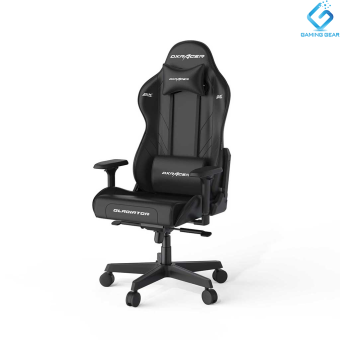 DXRacer gladiator premium gaming chair-gb001-Black-waterproof PVC leather-modern 4D seat arm-full metal frame