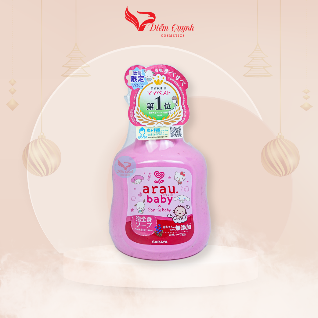 Sữa tắm gội Arau baby 450ml Nhật Bản