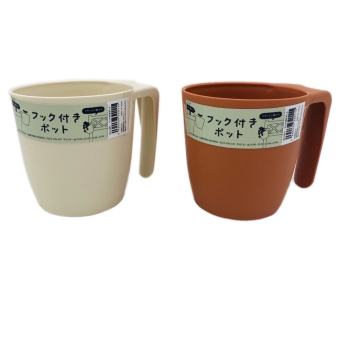 Daiso Chậu cây có móc treo - Hook Pot 11.7x10x9.9cm