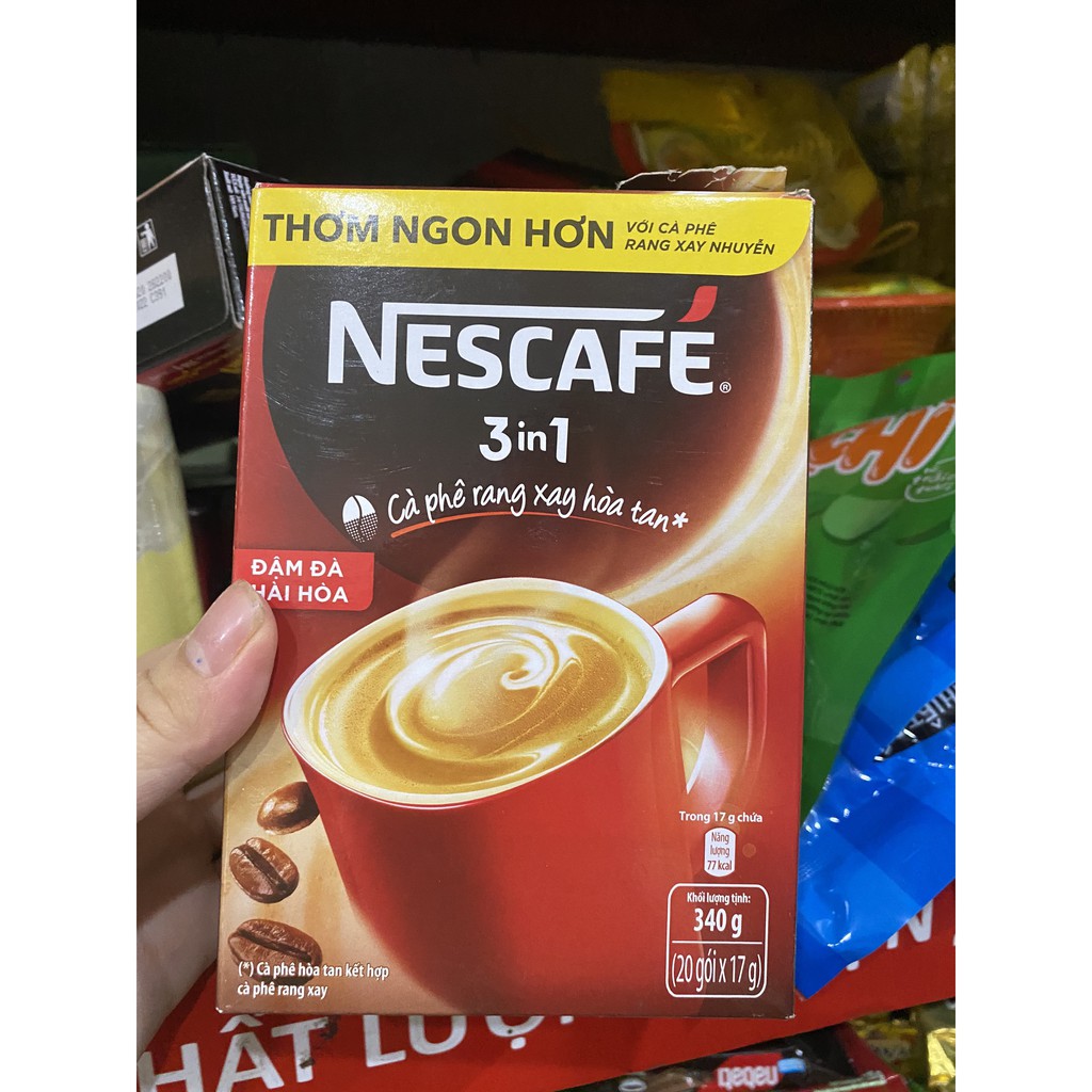 Nescafe đậm đà hài hòa 17g hộp 20 gói
