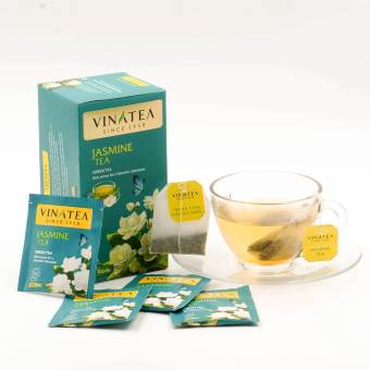 Trà  túi lọc Vinatea Hoa Nhài 50g (25 túi * 2g)