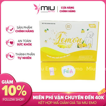 Bột Nước Ép Trái Cây Giảm Cân Nhanh Emoslim Vị Chanh Miu Emo