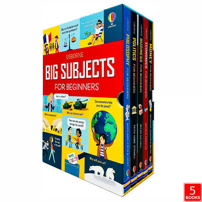 Usborne business, economics, money, politics, philosophy for beginners - 7 quyển