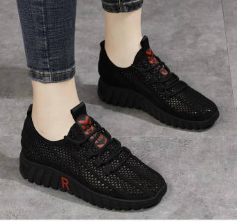 Giày Thể Thao Lưới Nữ Đế Cao Giá Tốt