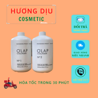 Uốn Đa Năng(UỐN NÓNG+LẠNH)Olap Colagen 800ml x 2
