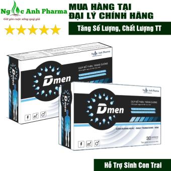 2 Hộp Dmen Tăng Cường Chất Lượng, Số Lượng Tinh Trùng Cho Nam Giới