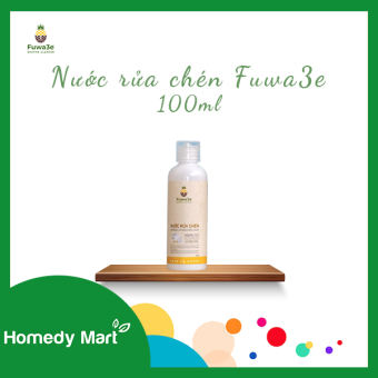 Nước rửa chén sinh học Fuwa3e 100ml Hương Dứa