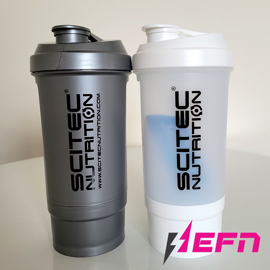 Bình lắc 2 ngăn | shaker scitec 500 ml