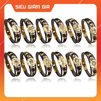 Vòng Tay Nam Thời Trang 12 Cung Hoàng Đạo - Vòng Đeo Tay