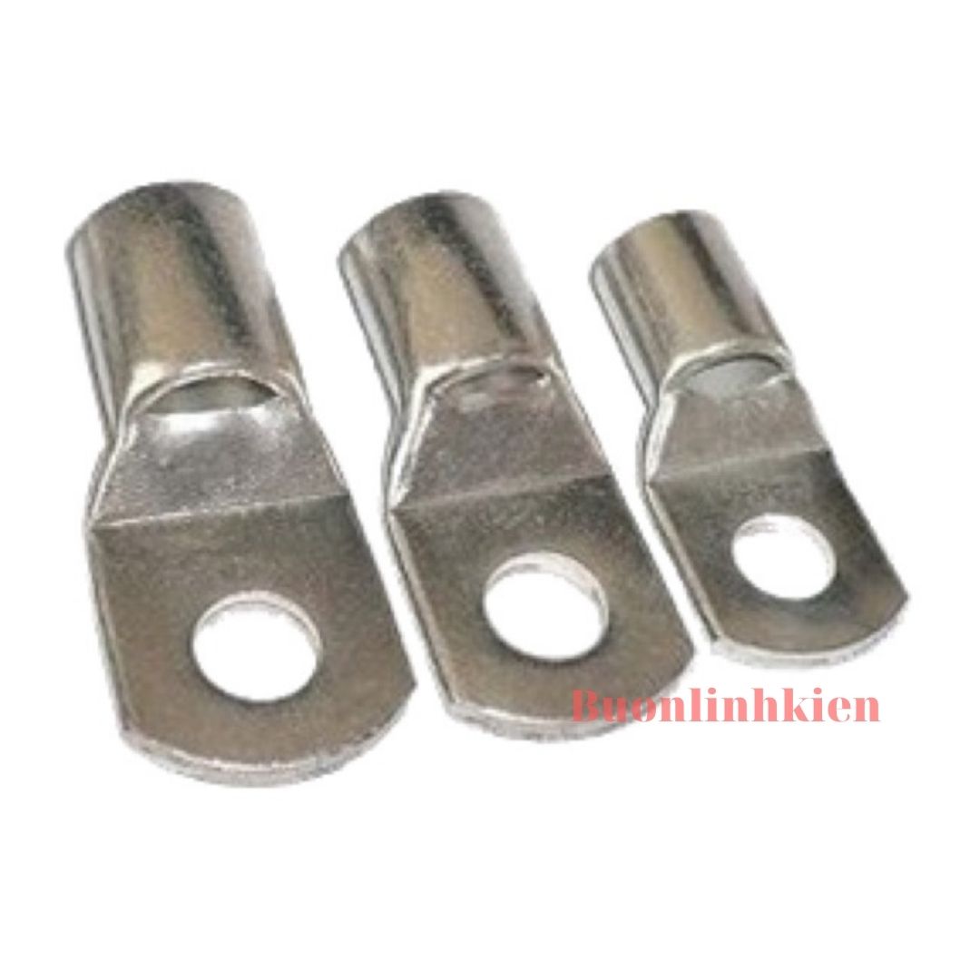 Đầu cos SC bằng đồng mạ si chống oxi hóa đủ kích cỡ SC 4-4, 4-6, 6-6, 6-8, 10-6, 10-8, 16-6, 16-8,16-10, 25-8, 25-10, 35-8,50-8, 50-10, 70-10, 95-10,