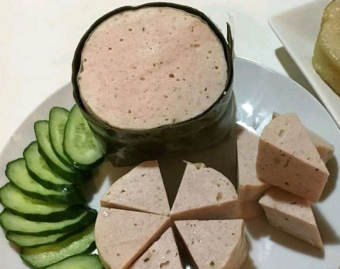 Chả lụa ngon nhà làm ( 500g ) không tính vỏ