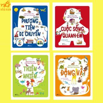 Sách - Bách khoa thư tiểu học Larousse (trọn bộ 04 cuốn) (Nhã Nam HCM)