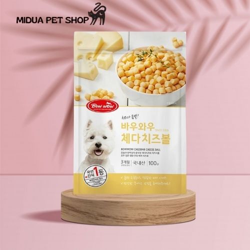 Phô mai viên cho chó Bowwow