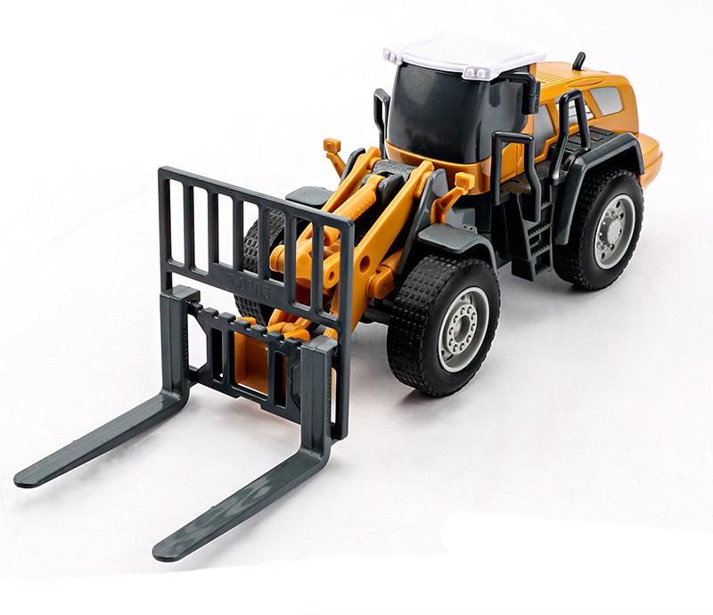 Xe ô tô đồ chơi cho bé, XE NÂNG HÀNG chuyển động linh hoạt các khớp phân tách, TẶNG kèm 1 xe ô tô mini xinh xắn, chi tiết tinh tế, sắc sảo.