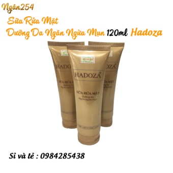 Sữa Rửa Mặt Dưỡng Da Ngăn Ngừa Mụn 120ml Hadoza