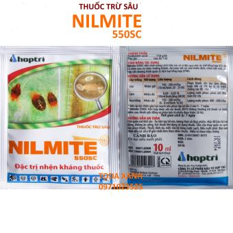 THUỐC TRỪ NHỆN KHÁNG THUỐC. Thuốc trừ sâu NILMITE 550SC TRỪ NHỆN KHÁNG THUỐC GÓI ML