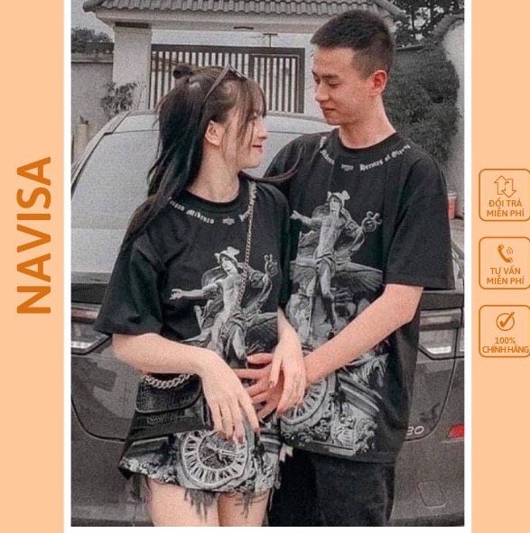 Áo miken chữ vòng cổ siêu hot a78