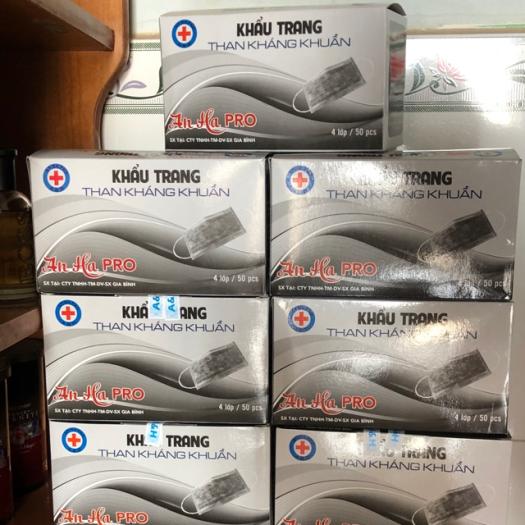 KHẨU TRANG Y TẾ 4 LỚP AN HA PRO CHỐNG BỤI, CHỐNG KHUẨN