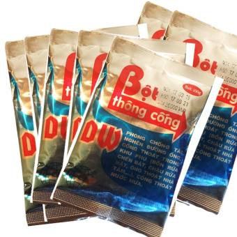 Bột thông cống DW loại cực mạnh, thông tắc bồn cầu, bồn vệ sinh cực mạnh