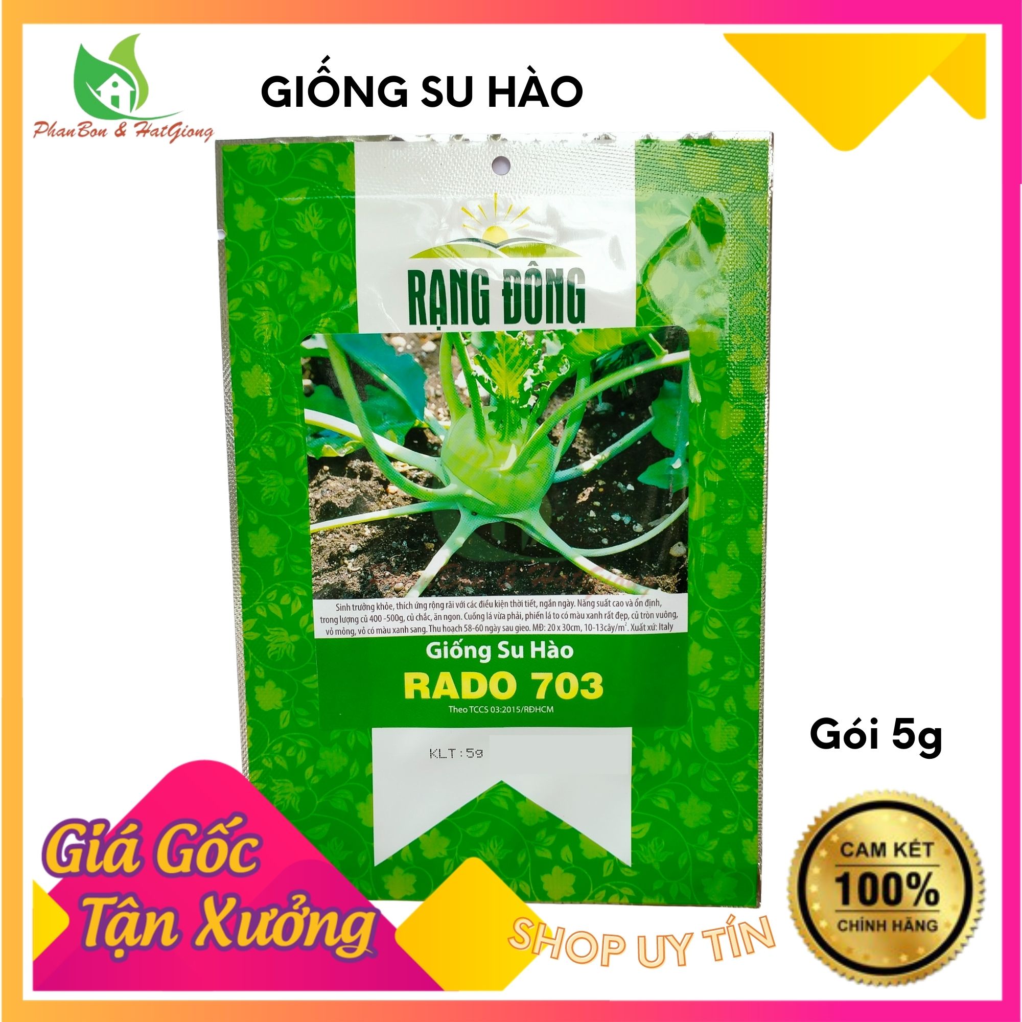 Hạt Giống Su Hào Giòn Ngọt, Dễ Trồng 0.5gr | Shop Phân Bón, Hạt Giống Rau Củ Quả, Xơ Dừa, Mùn Dừa, Đất Sạch Trồng Rau Sạch Tp. Hồ Chí Minh