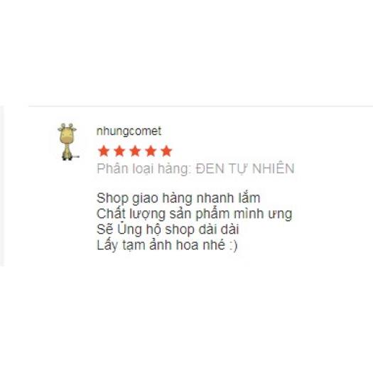 Tóc giả nữ dạng kẹp dài ngang vai đẹp, đuôi tóc xoăn giả ngắn dạng kẹp ngoạm 25cm