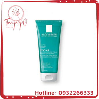 La Roche Posay Gel Rửa Mặt Giảm Mụn Cho Mặt & Toàn Thân Effaclar Micro-Peeling Purifying Gel 50ml