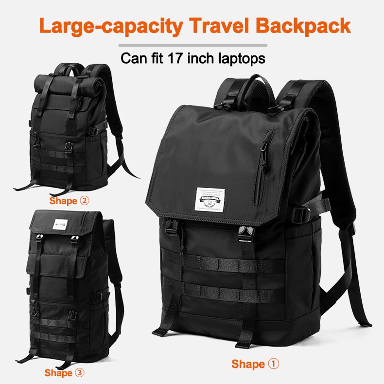 bebamour travel backpack diaper bag tote handbag purse dark yellow The ARK 25 | Large Newborn Diaper Bag Backpack main image 0