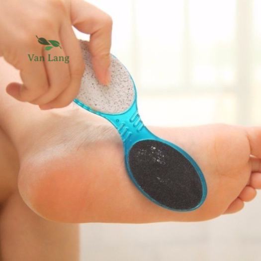 Chà gót chân 4 chức năng mài dũa móng chà gót chân có bàn chải tiện dụng tẩy tế bào chết