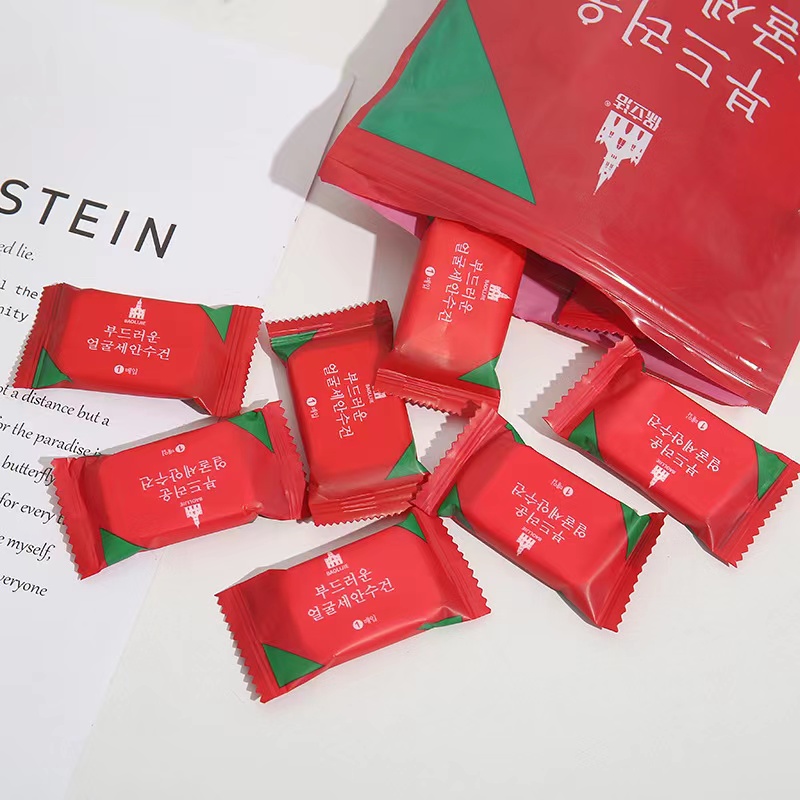พร้อมส่ง ผ้าอัดเม็ด ผ้าทำความสะอาดหน้า ผ้าเช็ดหน้า ผ้าขนหนูอัดเม็ด ขนาด70*140cm/24x30cm ราคา 39 บาท*ส่งฟรี
