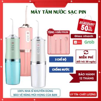 Máy Tăm Nước Vệ Sinh Răng Miệng , Máy Tăm Nước Cầm Tay Vệ Sinh Răng Miệng Oral Irrigato, Dụng cụ vệ sinh răng miệng, Dụng Cụ Làm Sạch Răng Miệng Xịt