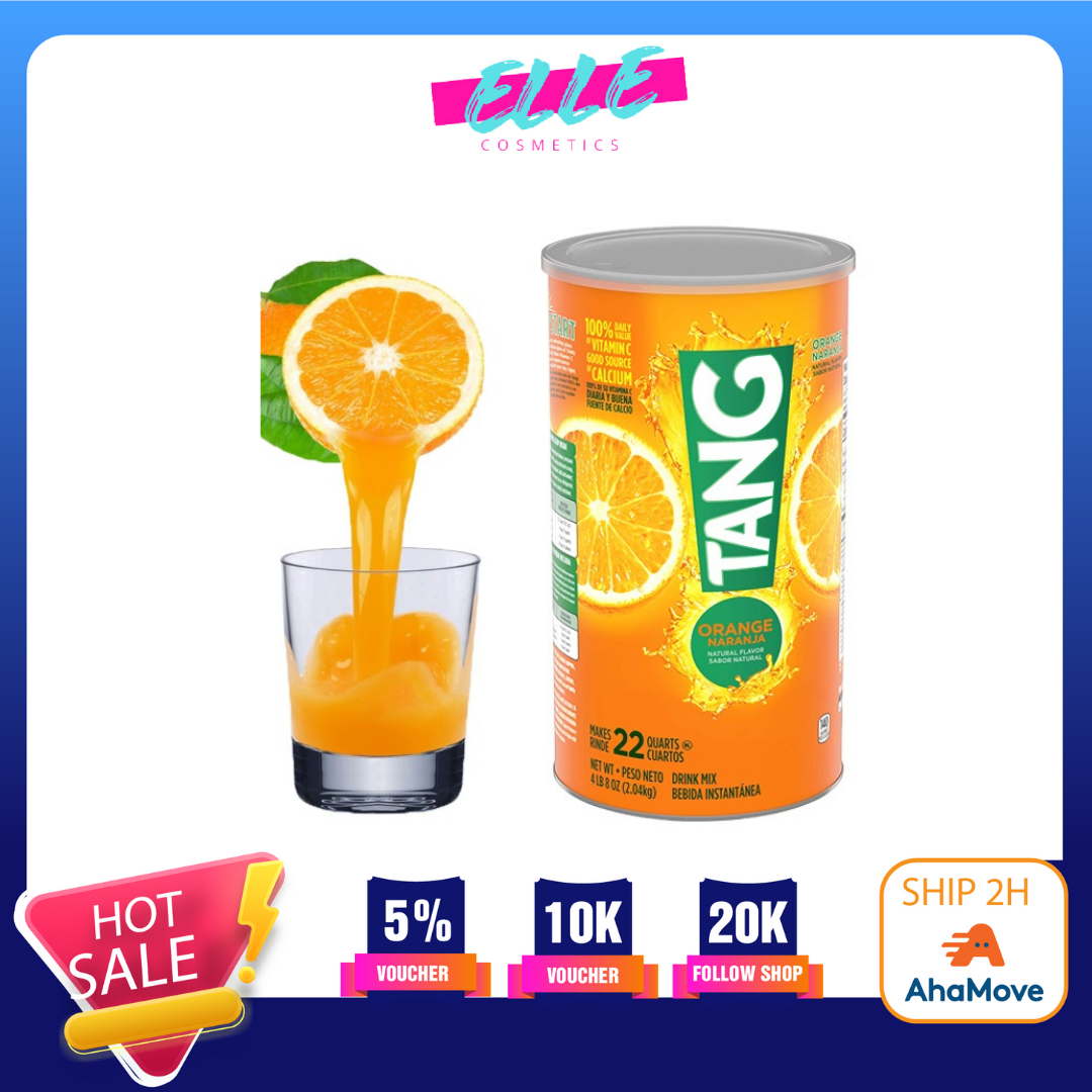 Bột pha nước cam TANG được nhập khẩu trực tiếp tại Mỹ hủ 2kg