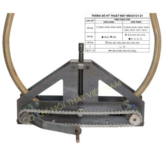 Máy uốn sắt. Uốn ống tròn 34, 27, 25, 22, (21), 19, 16. Uốn sắt hộp từ 30x60 trở xuống. Máy uốn sắt thủ công MIDUO12-20, máy uôn sắt, máy uốn sắt hộp, máy bẻ sắt, máy uốn thép, may uon sat, máy uốn sắt xây dựng