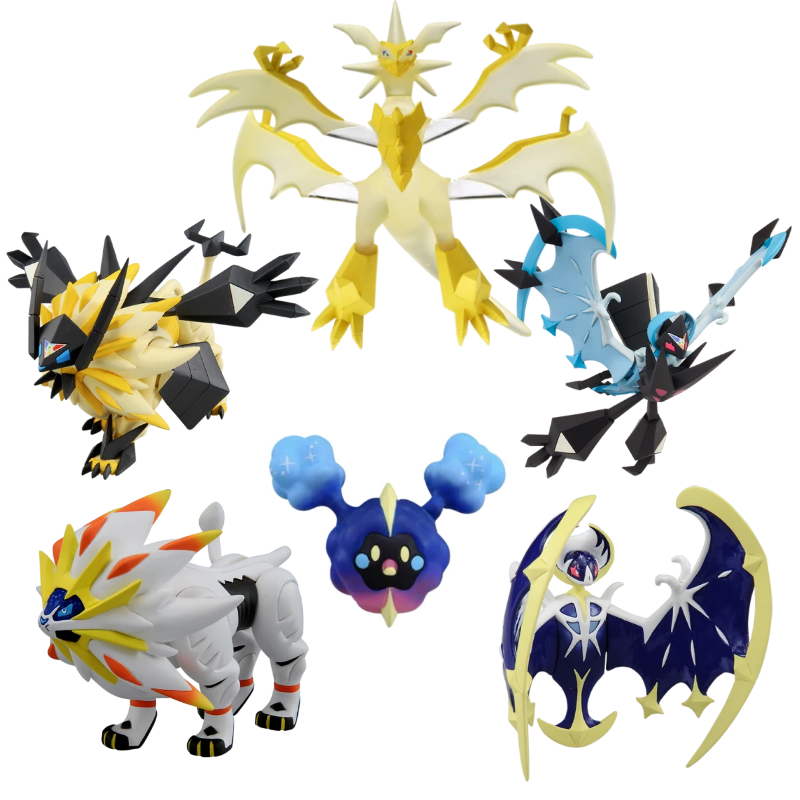 Pokémon Lendário Articulado Solgaleo 17cm Dtc em Promoção na