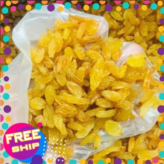 NHO KHÔ VÀNG NHẬP KHẨU ẤN ĐỘ LOẠI CAO CẤP 1KG - ĂN VẶT NGON