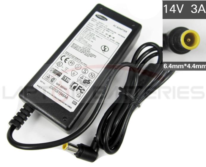 Sạc màn hình, laptop SAMSUNG 14V-3A + tặng dây nguồn