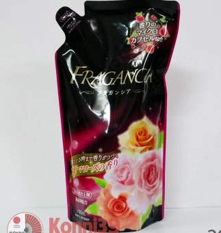 Nước xả vải Fragancia 600ml - hoa hồng - hàng nội địa Nhật Bản - 1900886806 - FreeShip Max - Konni39 Sơn Hòa