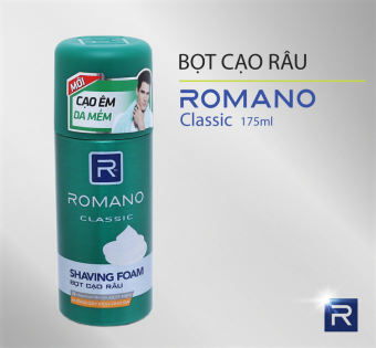 Bọt cạo râu Romano Classic 175ml