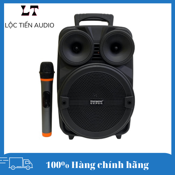 Loa karaoke bluetooth mini temeisheng A8-10 xách tay nhỏ gọn, du lịch tiện lợi lộc tiến audio