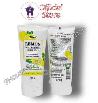 01 Sữa Rửa Mặt Chanh Kiềm Dầu Trắng Da Civic Lemon Whitening Facial Foam Thái Lan 180gram