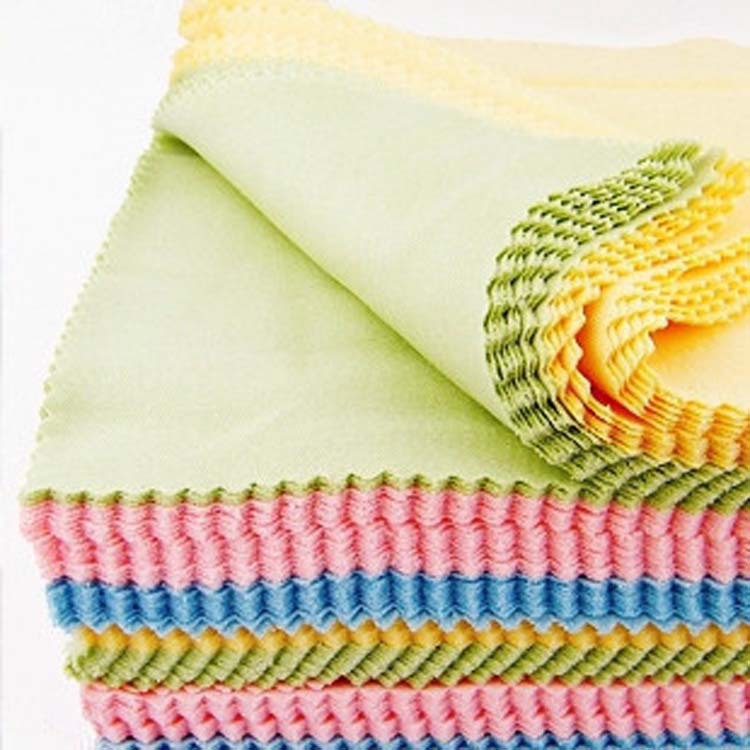 Set 10 khăn lau kính tiện dụng nhiều màu khác nhau, khăn lau kính cận
