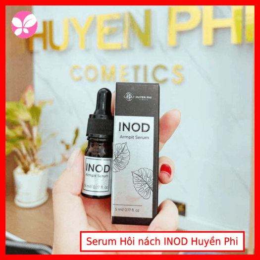 Serum ĐẶC TRỊ HÔI NÁCH INOD Huyền Phi 5ml tác dụng triệt hôi nách, hôi chân, mồ hôi tay chân vĩnh viễn
