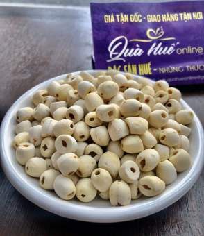 500gr HẠT SEN KHÔ HUẾ - thơm, bở